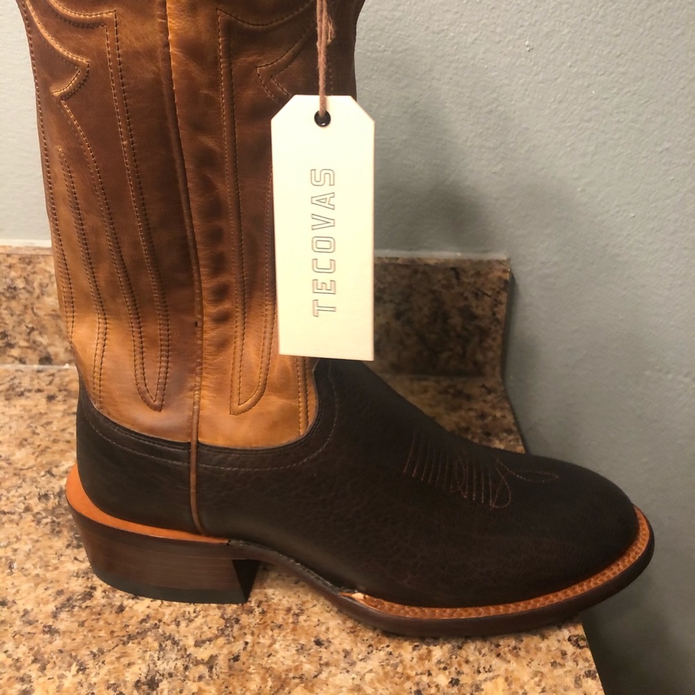 Tecovas- Prescott Hickory Bison Boots